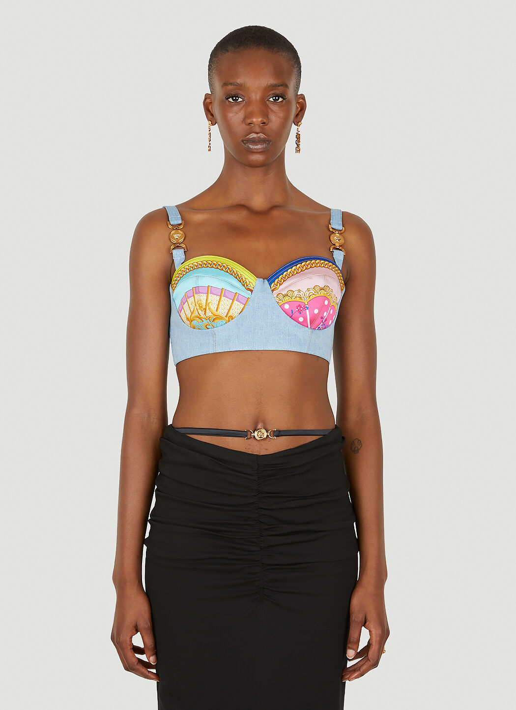 Versace bralette store top