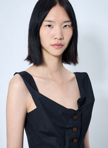 LN-CC® - Vivienne Westwood: Monday Vest - Black Vivienne Westwood Monday Vest Black vvw0265008