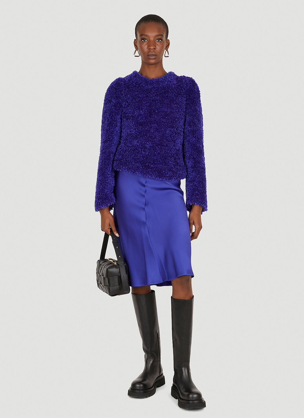 Stella McCartney Teddy Jumper in Purple LN CC