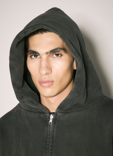 Entire Studios Thermal Hooded Sweatshirt Black ent0157046