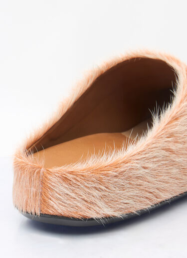 Marni Fussbett Sabot Mules Beige mni0159008