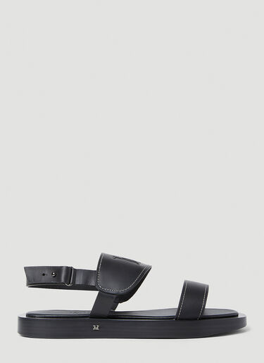 Max Mara Diana 샌들 블랙 max0252039
