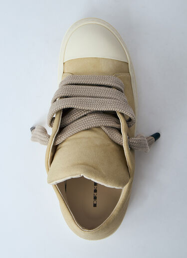 Rick Owens DRKSHDW Jumbo 系带运动鞋  米色 drk0160024