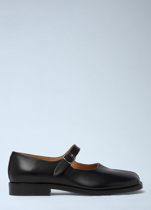Maison Margiela Mary Jane Tabi Shoes Grey mla0259009