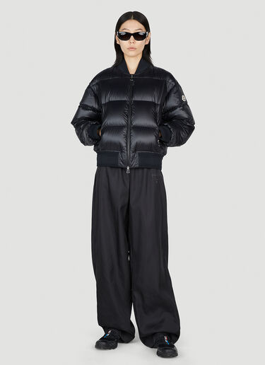 Moncler Merlat Puffer Bomber Jacket Black mon0252054
