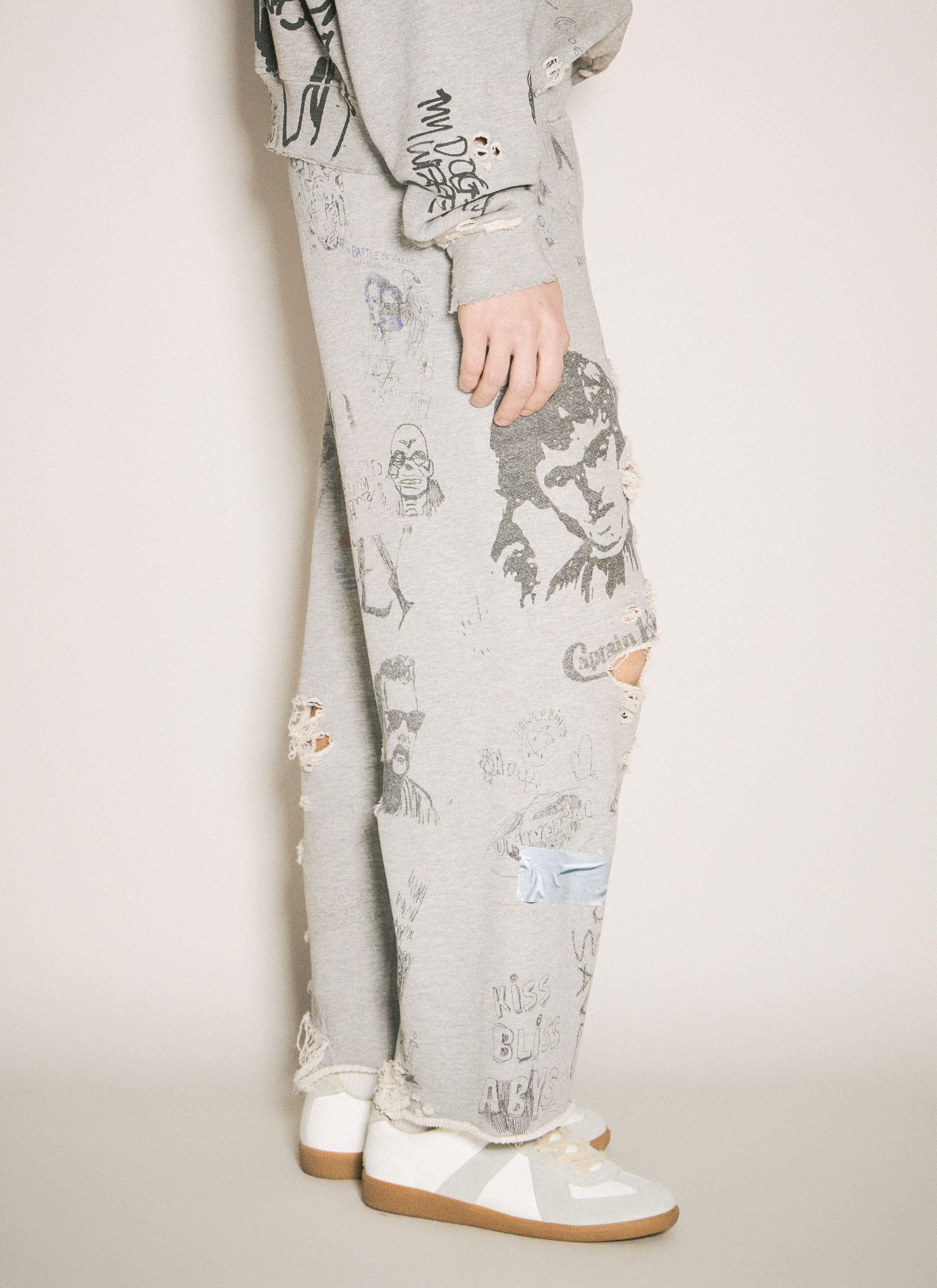 Paly Men s Fashion Track Pants in Grey LN CC