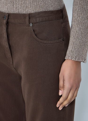 Finbar Jeans The Row Finbar Jeans Brown row0264058