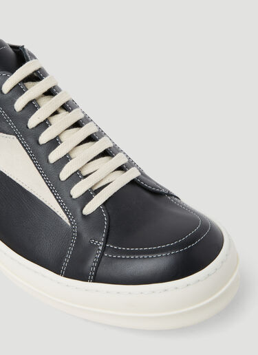 Rick Owens 复古皮革运动鞋 黑 ric0153021