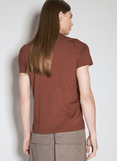 Rick Owens Short Level T-Shirt Red ric0155016