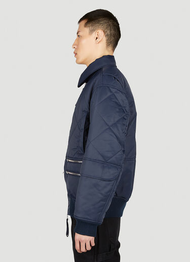 Helmut Lang Quilted Jacket Dark Blue hlm0151005