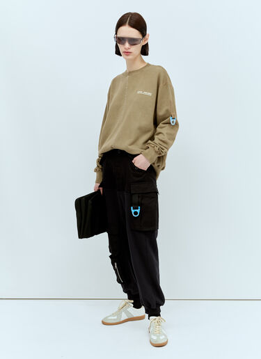 Space Available Artisan Sweatshirt Khaki spa0356011