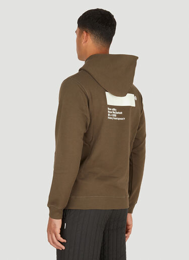 AFFXWRKS Standardised Hooded Sweatshirt Brown afx0150014