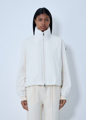 Moncler Pervenche 3-In-1 Short Down Jacket White mon0263005