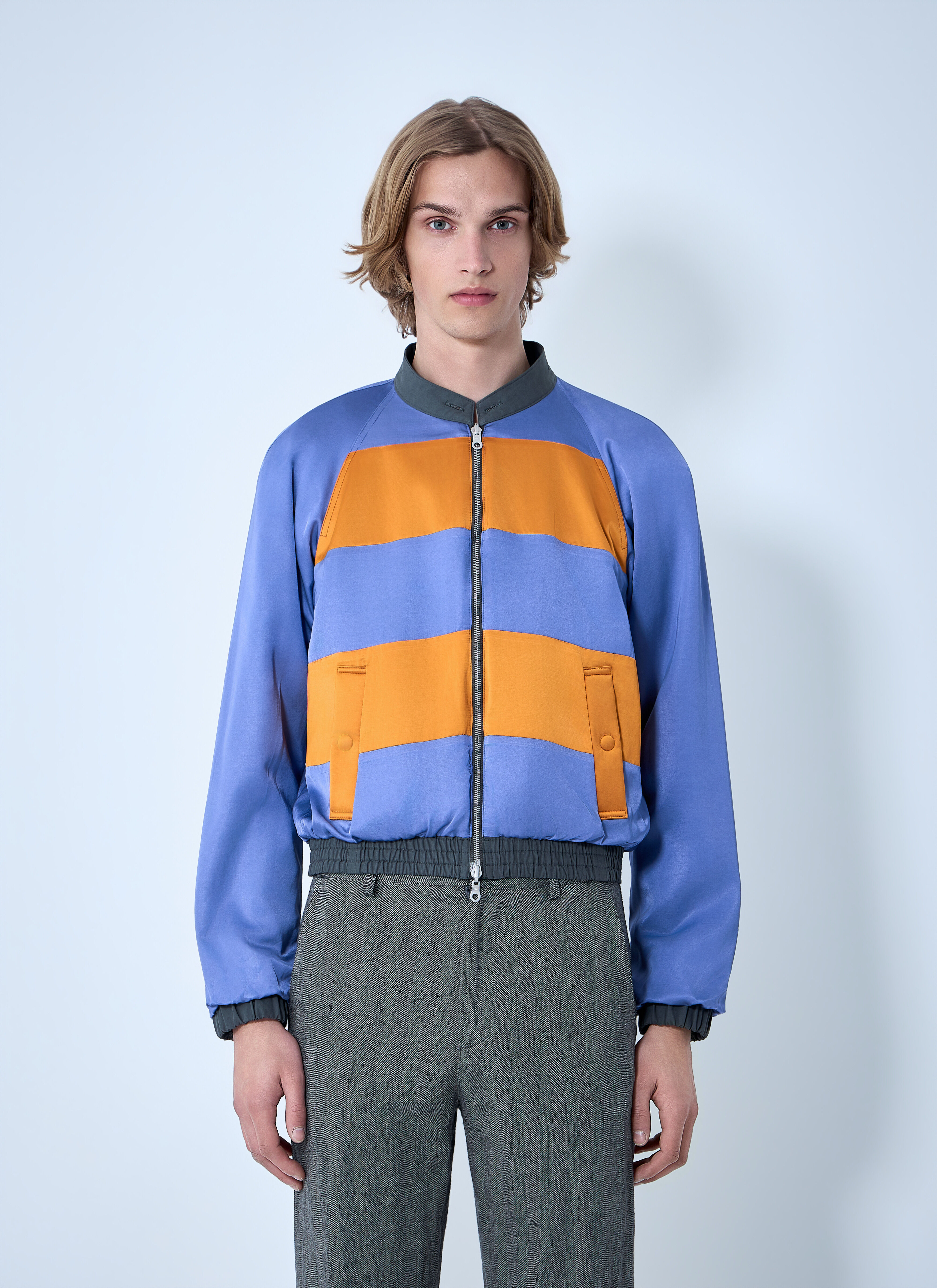 Dries Van Noten Men's' Vinnys Reversible Jacket in Grey | LN-CC®
