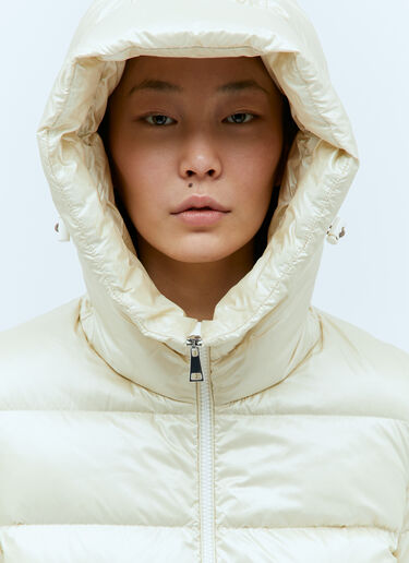 Moncler Biron 短款羽绒夹克  乳白色 mon0258007