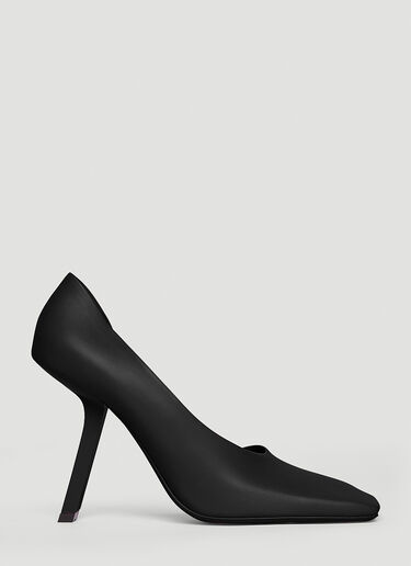 Balenciaga Squared Toe Heels Black bal0245016