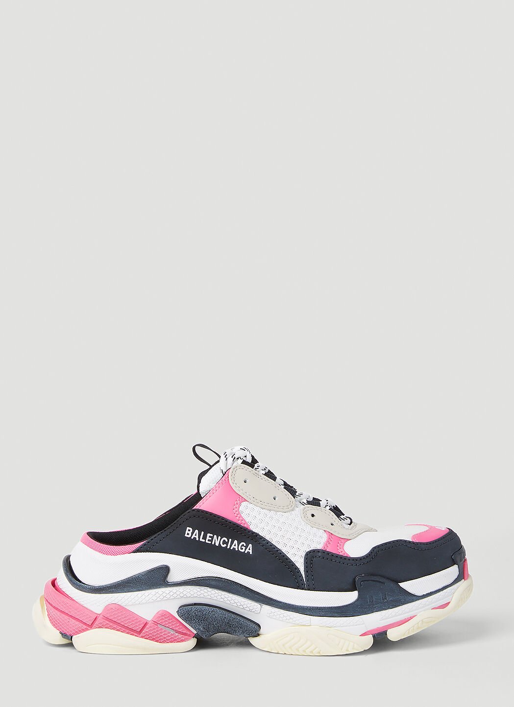 Balenciaga Triple S Mule Sneakers Pink bal0253050