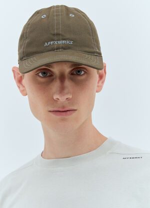 AFFXWRKS Logo Embroidery Baseball Cap Grey afx0156012