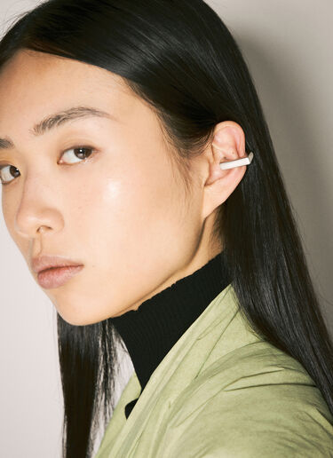 Rick Owens 爪形耳骨夹 银色 ric0257023
