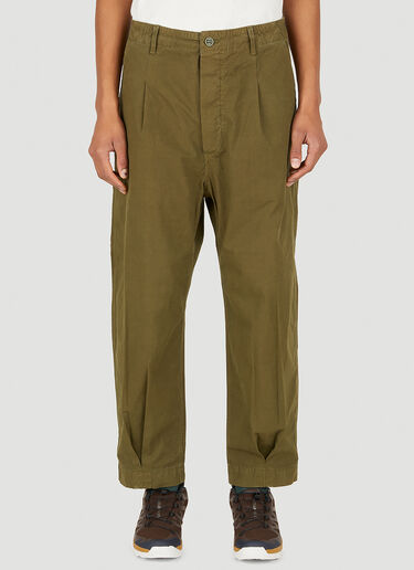 Applied Art Forms DM1-1 Japanese Cargo Pants Green aaf0148005