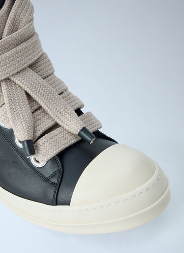 LN-CC® - Rick Owens: Jumbolace Sneakers - Black Rick Owens Jumbolace Sneakers Black ric0165004