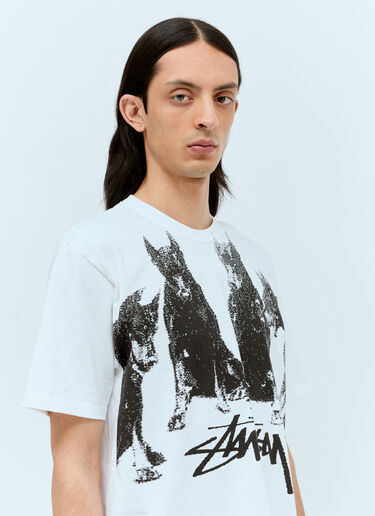Stüssy Doberman T-Shirt White sts0156028