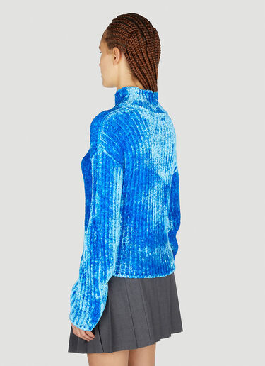 Acne Studios Chenille Sweater Blue acn0252022