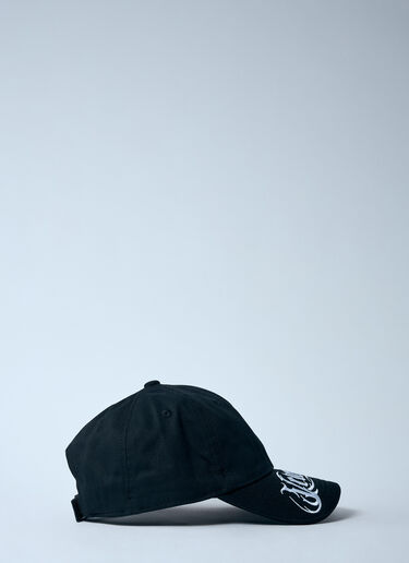 Vetements Metal Logo Baseball Cap Black vet0160009