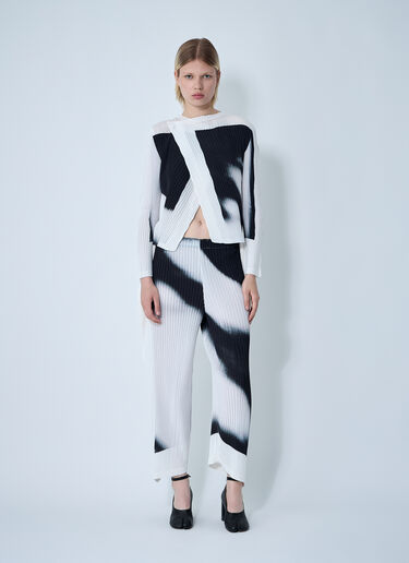 Issey Miyake Shadow Study Pants White ism0261004