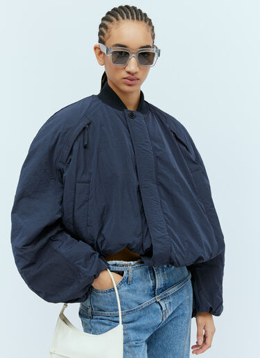 Jacquemus Les Lunettes Baci Sunglasses Blue jas0354001