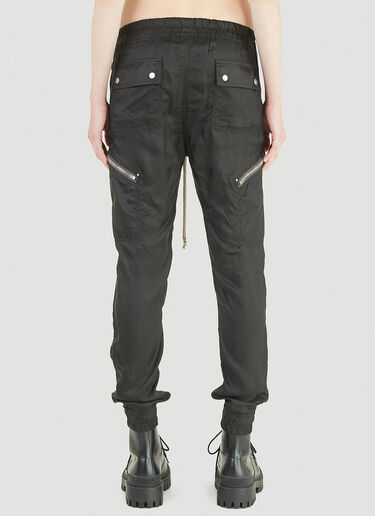 Rick Owens Cargo Track Pants Black ric0243055