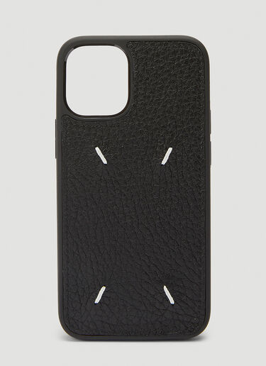 Maison Margiela Four-Stitch iPhone 11 Pro Case Black mla0343002