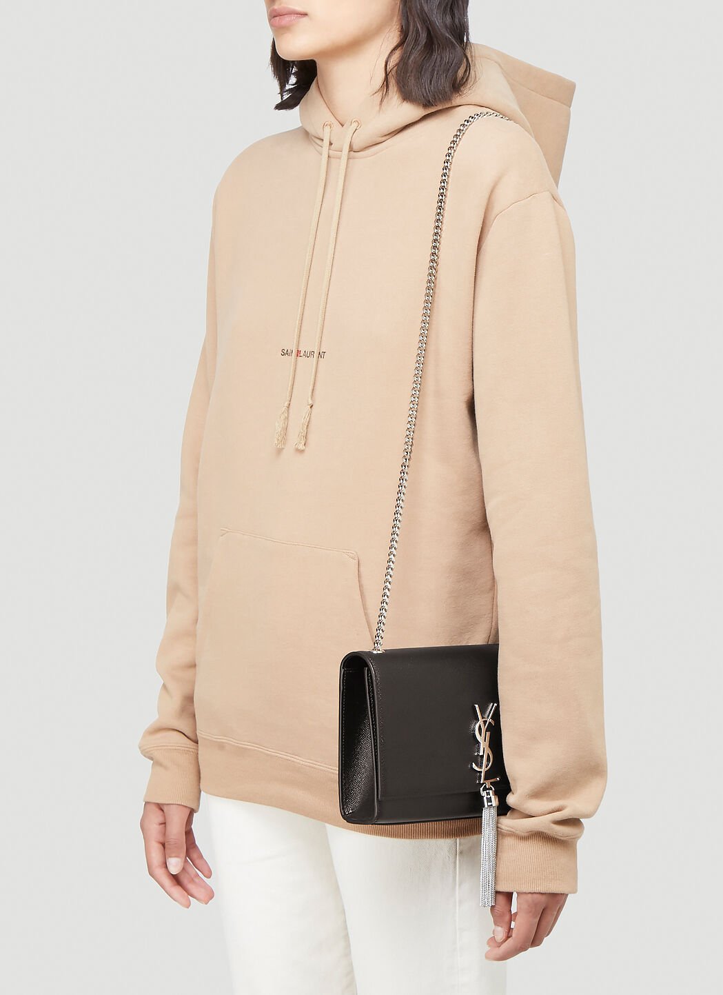 Small kate monogram leather chain shoulder bag online