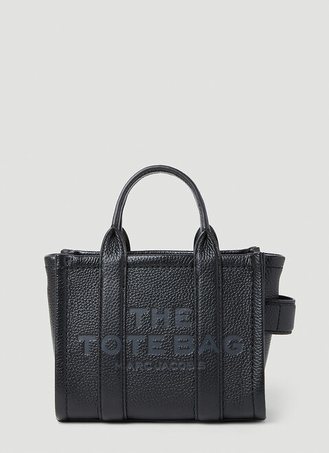 Marc Jacobs Leather Micro Tote Bag Black mcj0253030