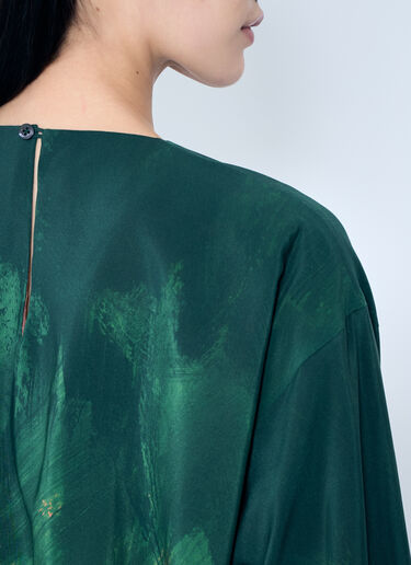 Dries Van Noten Capo Blouse Green dvn0258012