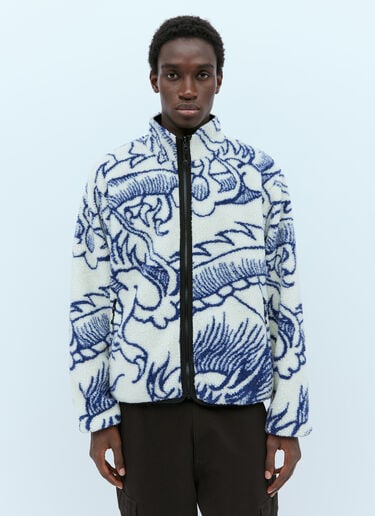 Stüssy Dragon Sherpa Jacket Natural sts0151010