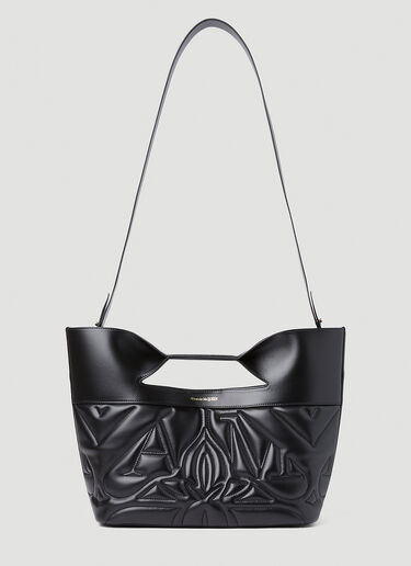 Alexander McQueen The Bow Small Handbag Black amq0251004