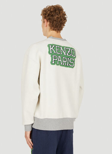 Kenzo Graphic Logo Sweatshirt White knz0150035