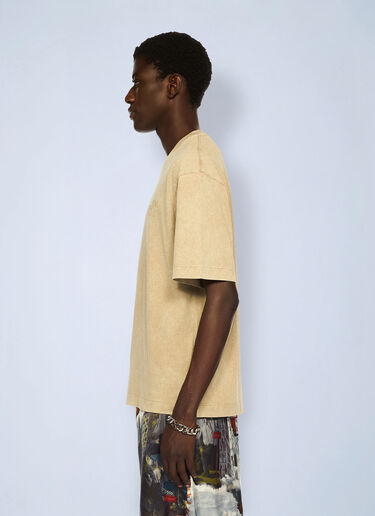 Laundry Skate Logo T-Shirt Off-White Laundry Skate Logo T-Shirt Brown ofw0162063