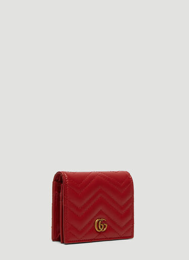 Gucci GG Marmont 지갑 Red guc0233075
