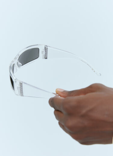 Rectangular Frame Sunglasses Gucci Rectangular Frame Sunglasses Clear gus0154012