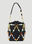 Mowalola Bucket Beads Handbag Black mow0352003