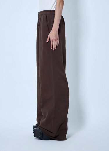 LN-CC® - Entire Studios: Elasticated Waist Relaxed Trousers - Brown Entire Studios Elasticated Waist Relaxed Trousers Brown ent0266007
