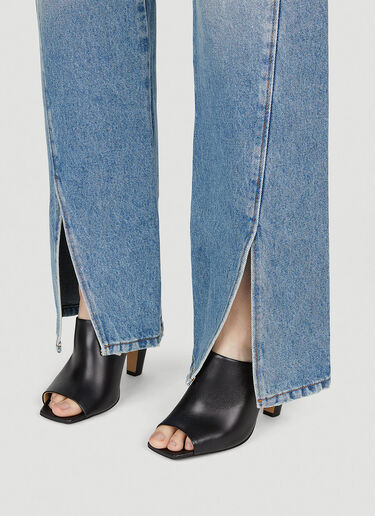 Balmain Slit Jeans Blue bln0252020