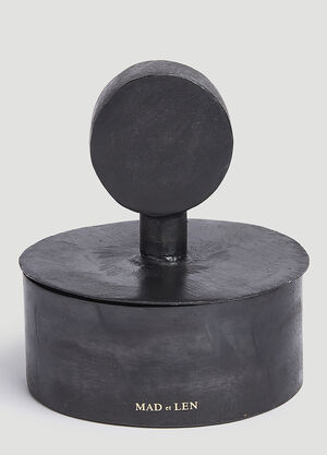 Mad et Len Cristaux Pot Pourri Totem, Terre Noire, Medium Black wps0691759