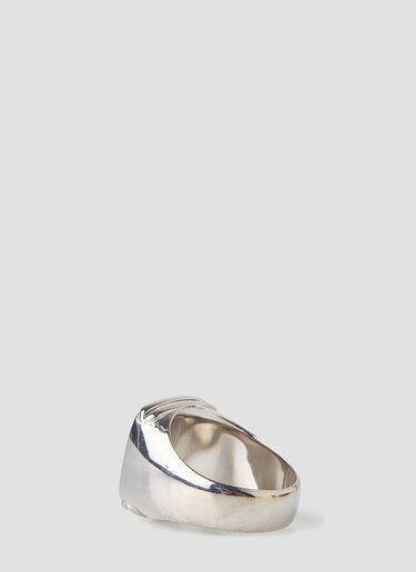 Dolce & Gabbana Square Signet Ring Silver dol0148026