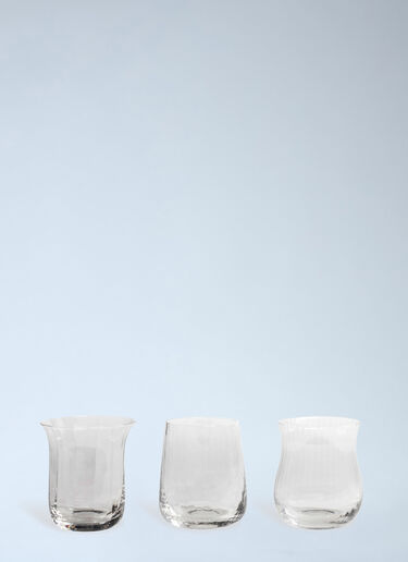 Set Of Six Assorted Tumblers Bitossi Home Set Of Six Assorted Tumblers Clear wps0692589