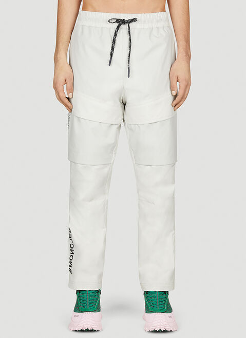 Moncler Grenoble リップストップパンツ レッド mog0153013