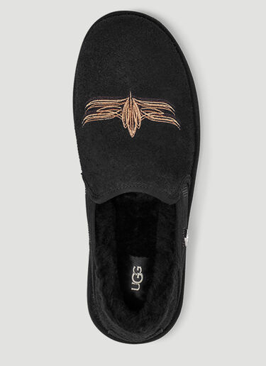 UGG x Children of the Discordance Kenton Embroidered Shoes Black ugc0151003