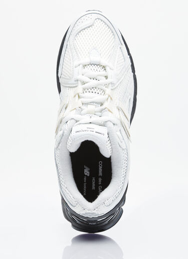 1960D Leather And Mesh Sneakers Comme des Garçons Homme x New Balance 1960D Leather And Mesh Sneakers White cgn0154002